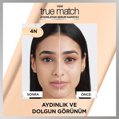 Loreal Paris True Match Aydınlatan Serum Kapatıcı - 4N 11 ml