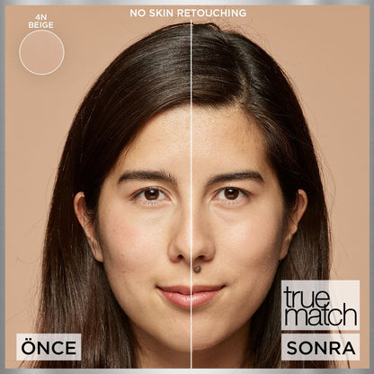 Loreal Paris True Match Bakım Yapan Fondöten 4N BEIGE