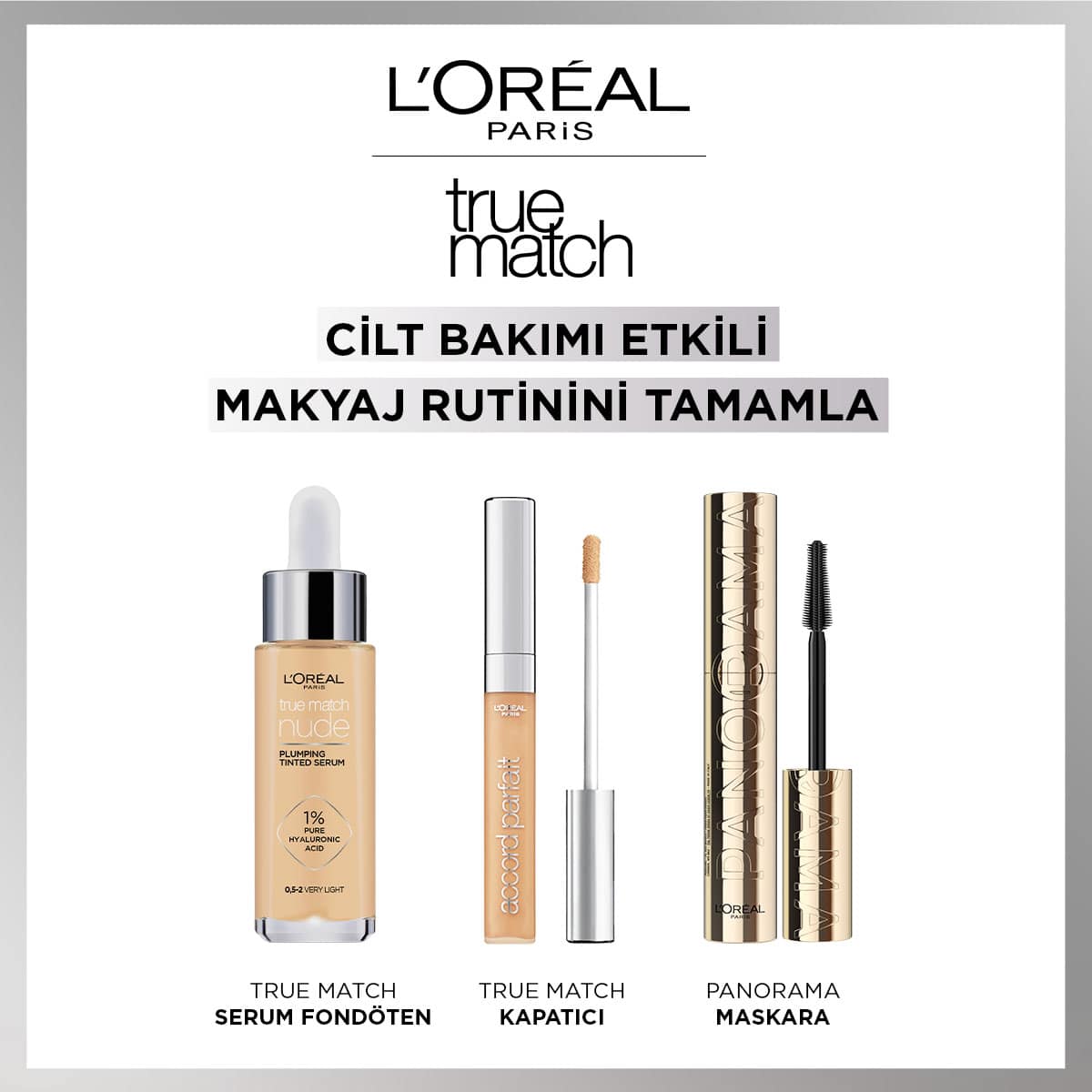 Loreal Paris True Match Nude Fondöten Serum 0.5-2 Very Light