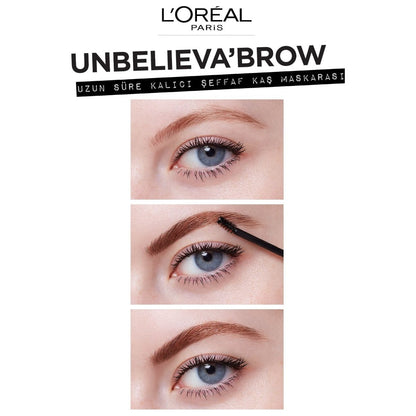 Loreal Paris Unbelieva Brow Uzun Süre Kalıcı Şeffaf Kaş Maskarası