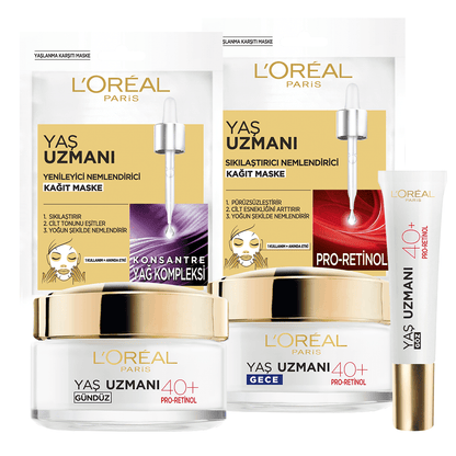 Loreal Paris Yaş Uzmanı Sıkılaştırıcı &amp; Nemlendirici Kağıt Maske