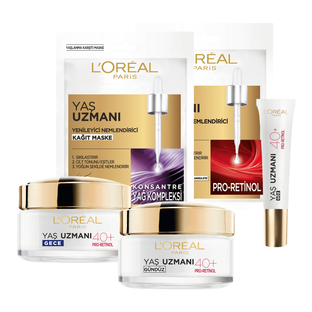 Loreal Paris Yaş Uzmanı Sıkılaştırıcı &amp; Nemlendirici Kağıt Maske