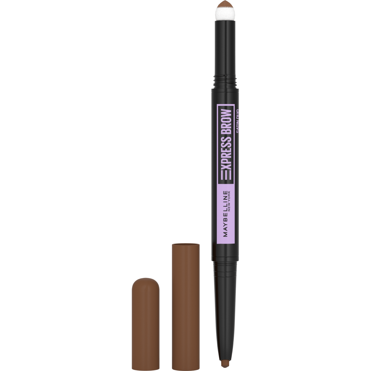 Maybelline New York Express Brow Satin Duo Çift Taraflı Kaş Kalemi -  02 Orta Ton