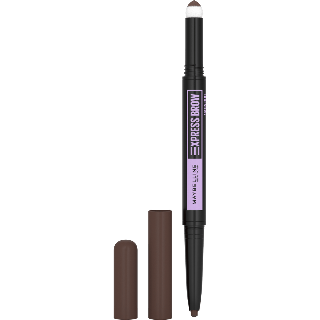 Maybelline New York Express Brow Satin Duo Çift Taraflı Kaş Kalemi -  04 Koyu Ton