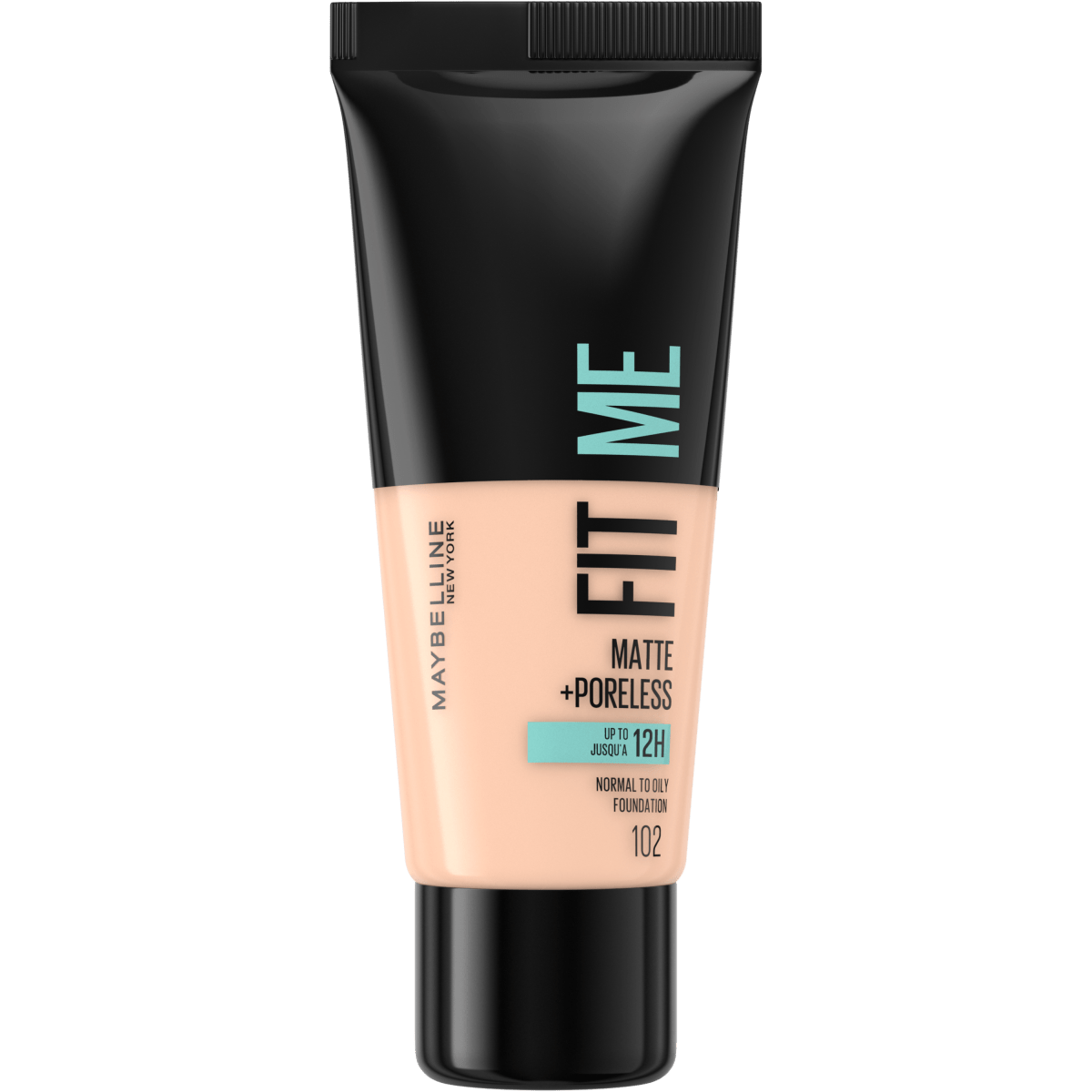 Maybelline New York Fit Me Matte+Poreless Fondöten - 102 Fair Ivory