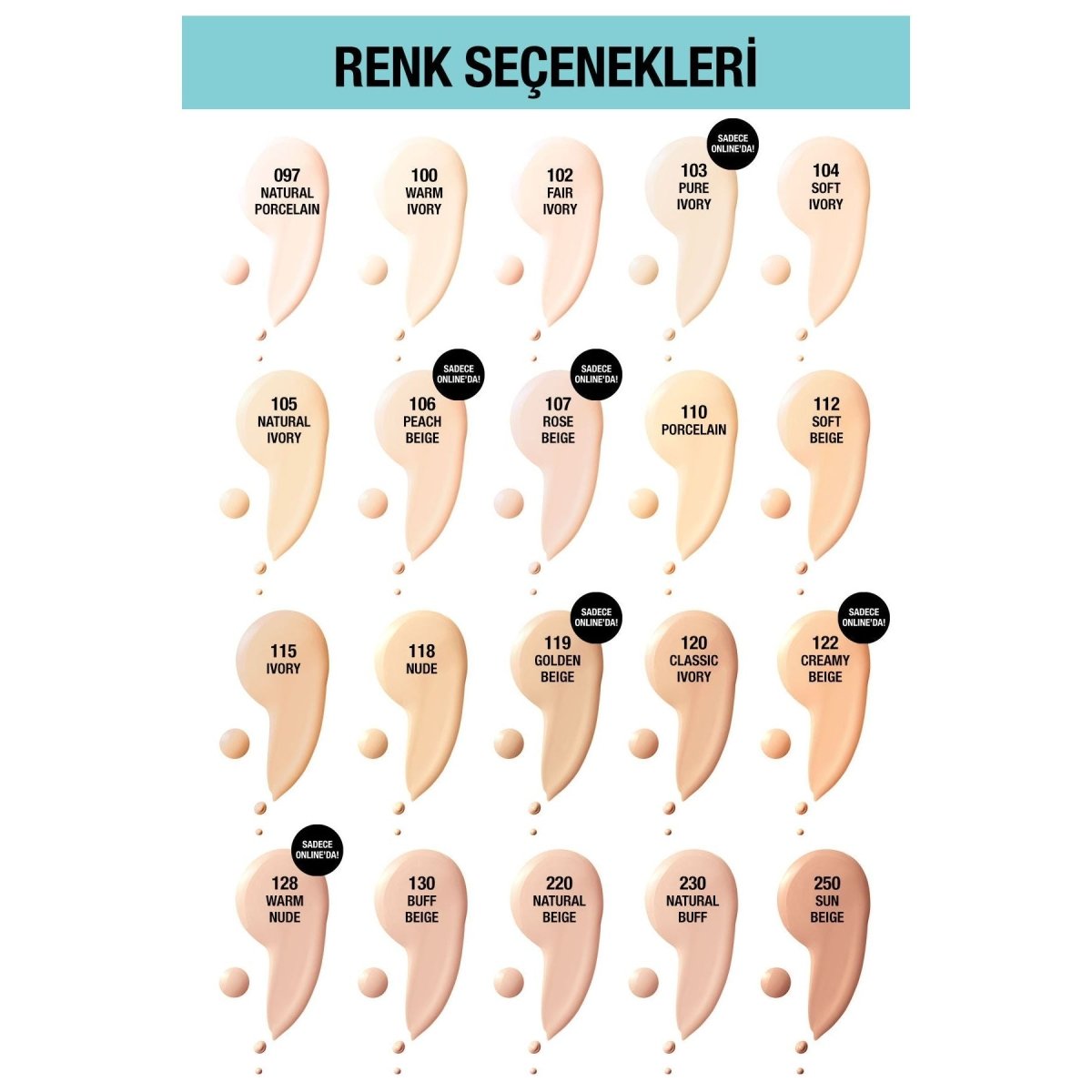 Maybelline New York Fit Me Matte+Poreless Fondöten - 112 Soft Beige