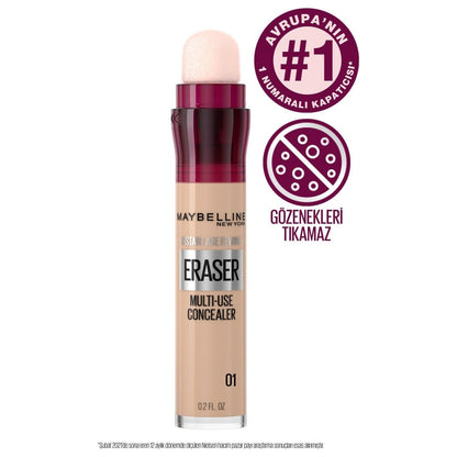 Maybelline New York Instant Anti Age Eraser Kapatıcı - 01 Light