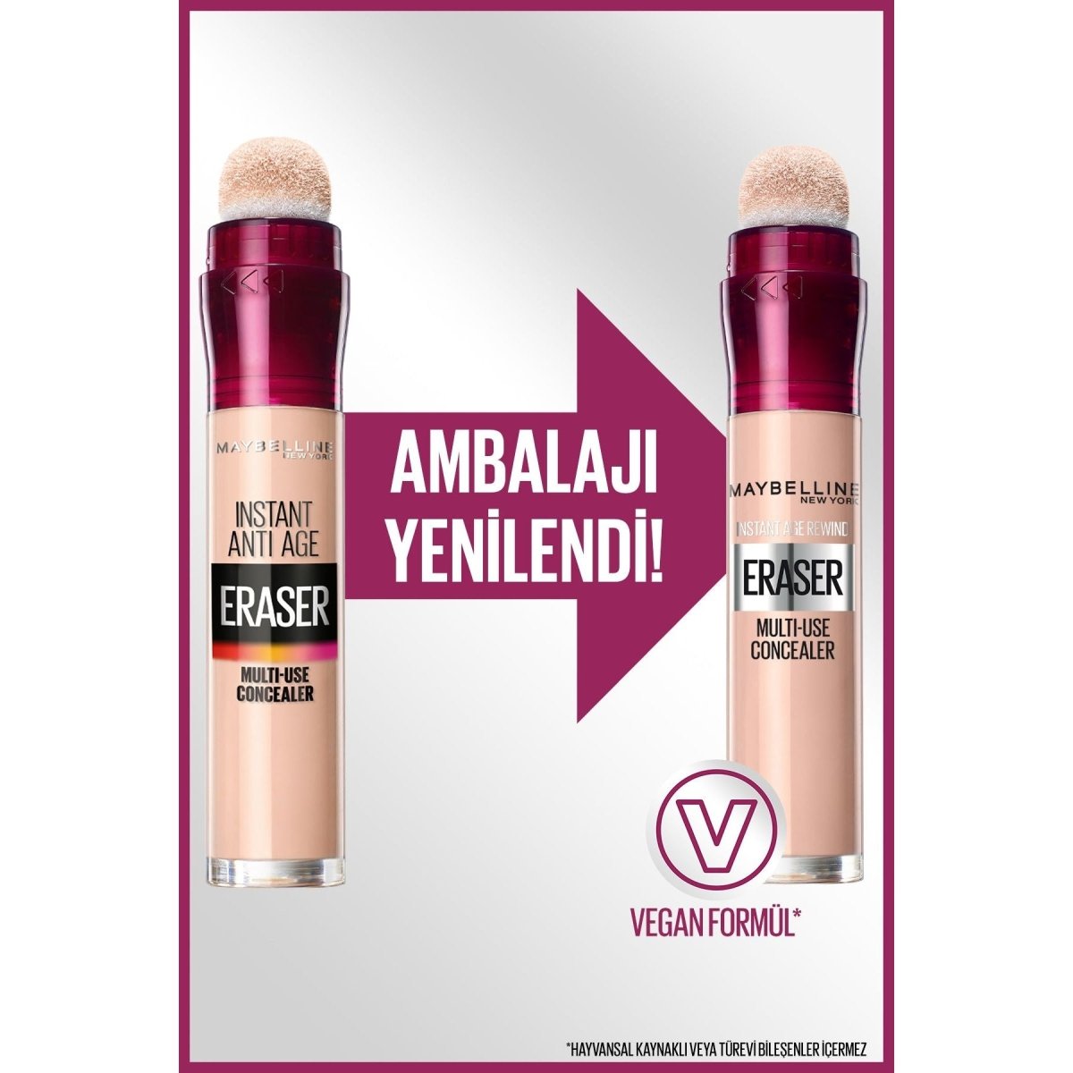 Maybelline New York Instant Anti Age Eraser Kapatıcı - 02 Nude