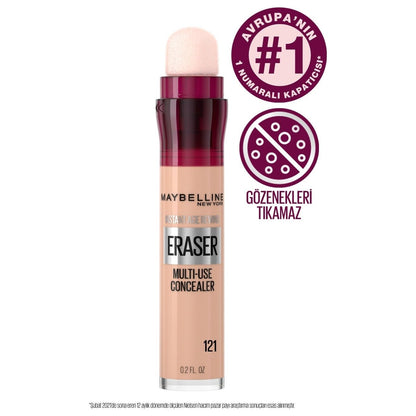 Maybelline New York Instant Anti Age Eraser Kapatıcı - 121 Light Honey