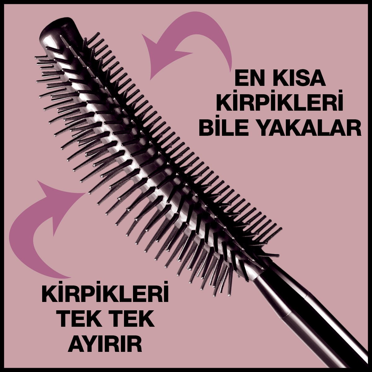 Maybelline New York Lash Sensational Yelpaze Etkili Siyah Maskara