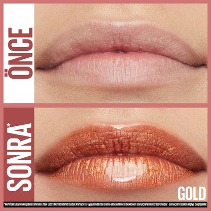 Maybelline New York Lifter Gloss Nemlendirici Dudak Parlatıcısı - 019 GOLD