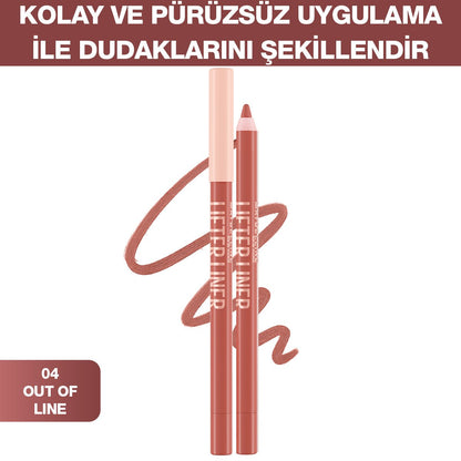 Maybelline New York Lifter Liner Dudak Kalemi- 04 Out of Line