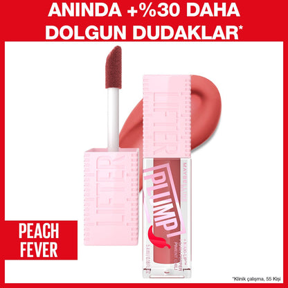 Maybelline New York Lifter Plump Dudak Parlatıcısı- 005 Peach Fever