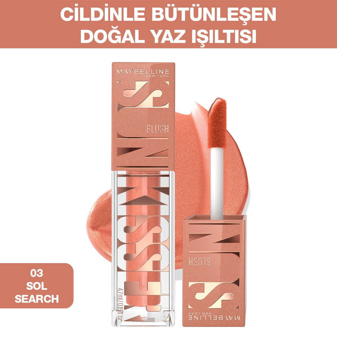 Maybelline New York Sunkisser Likit Allık- 03 Sol Search