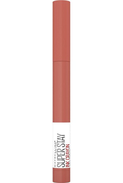 Maybelline New York Super Stay Ink Crayon Kalem Mat Ruj- Spiced Up - 100 Reach High