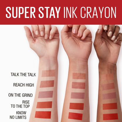 Maybelline New York Super Stay Ink Crayon Kalem Mat Ruj- Spiced Up - 115 Know No Limits