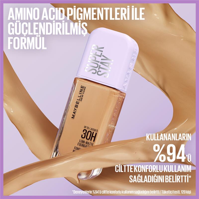 Maybelline New York Super Stay Lumi Matte Fondöten - 118