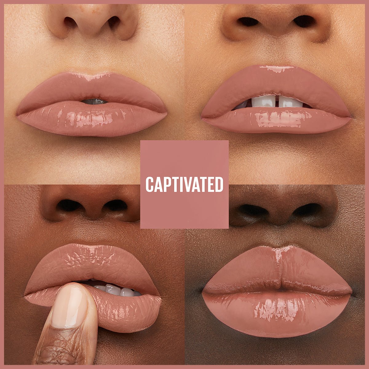 Maybelline New York Super Stay Vinyl Ink Uzun Süre Kalıcı Likit Parlak Ruj 95 Captivated