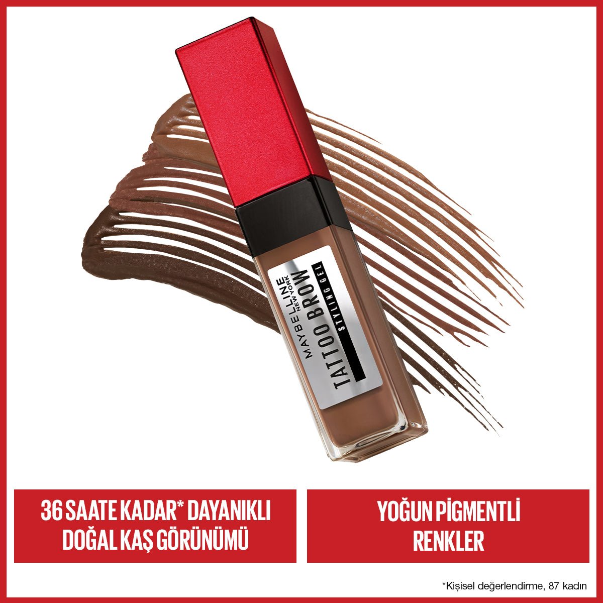 Maybelline New York Tattoo Brow 36H STYLING GEL- 250 Blonde