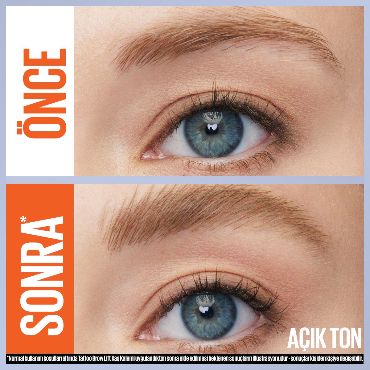 Maybelline New York Tattoo Brow Lift Kaş Kalemi- 01 Blonde (Açık Ton)