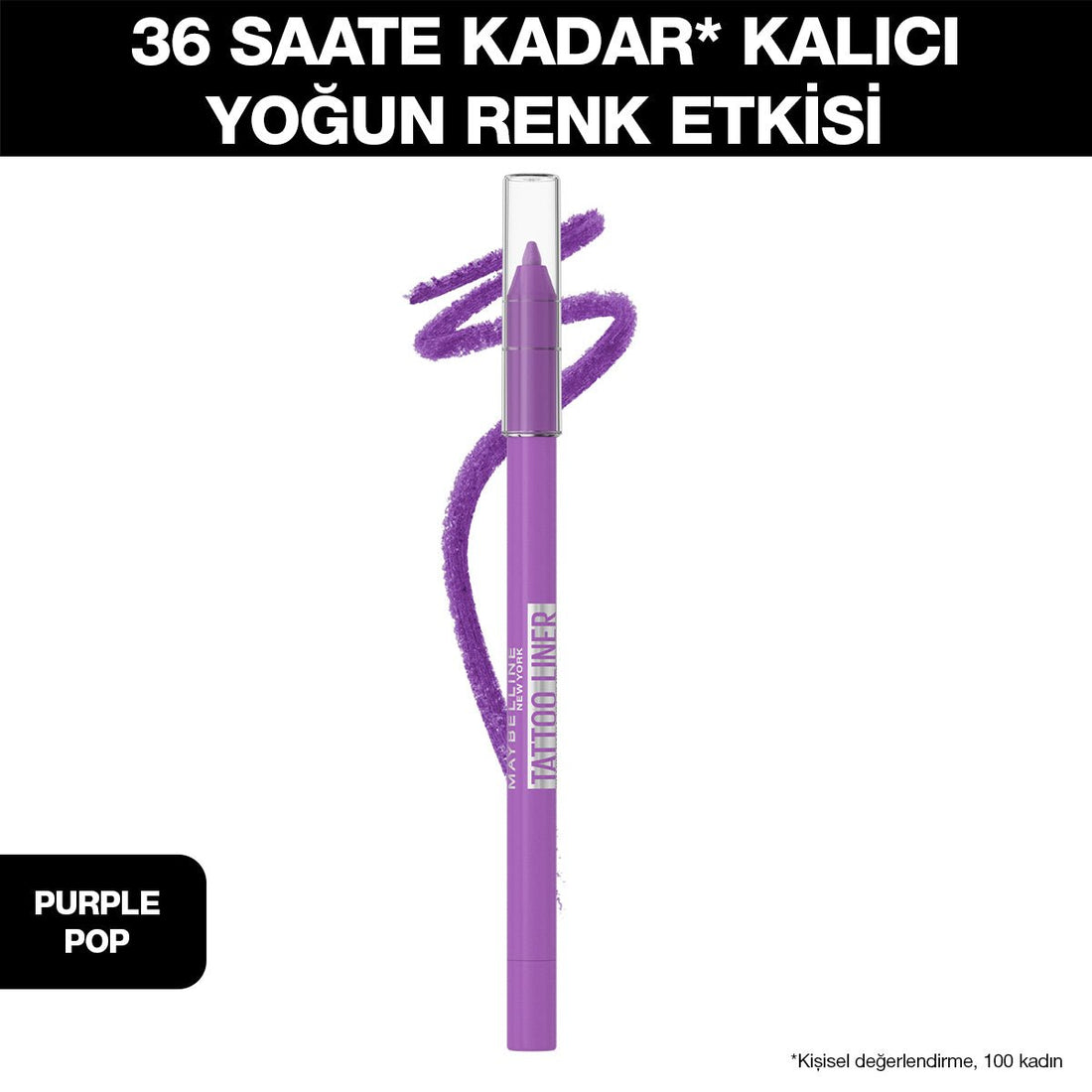 Maybelline New York Tattoo Liner Jel Göz Kalemi - Purplepop