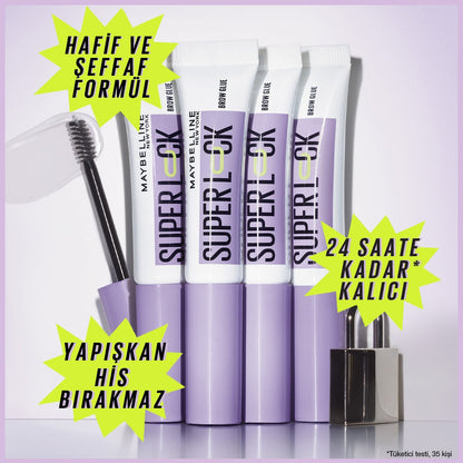 Maybelline Super Lock Brow Glue Kaş Sabitleyici Maskara