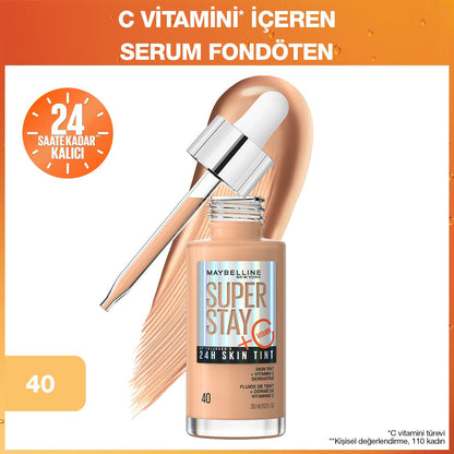 Maybelline Super Stay Skin Tint Fondöten - 40