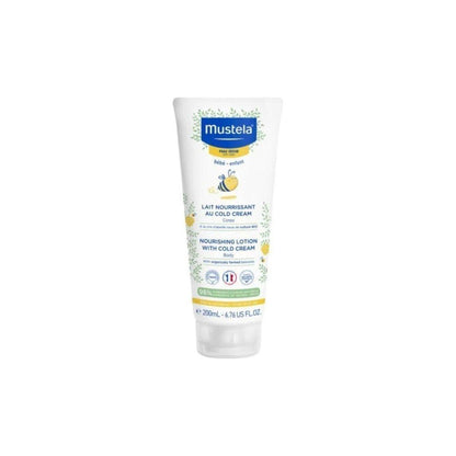 Mustela Cold Krem İçeren Besleyici Vücut Losyonu 200 ml