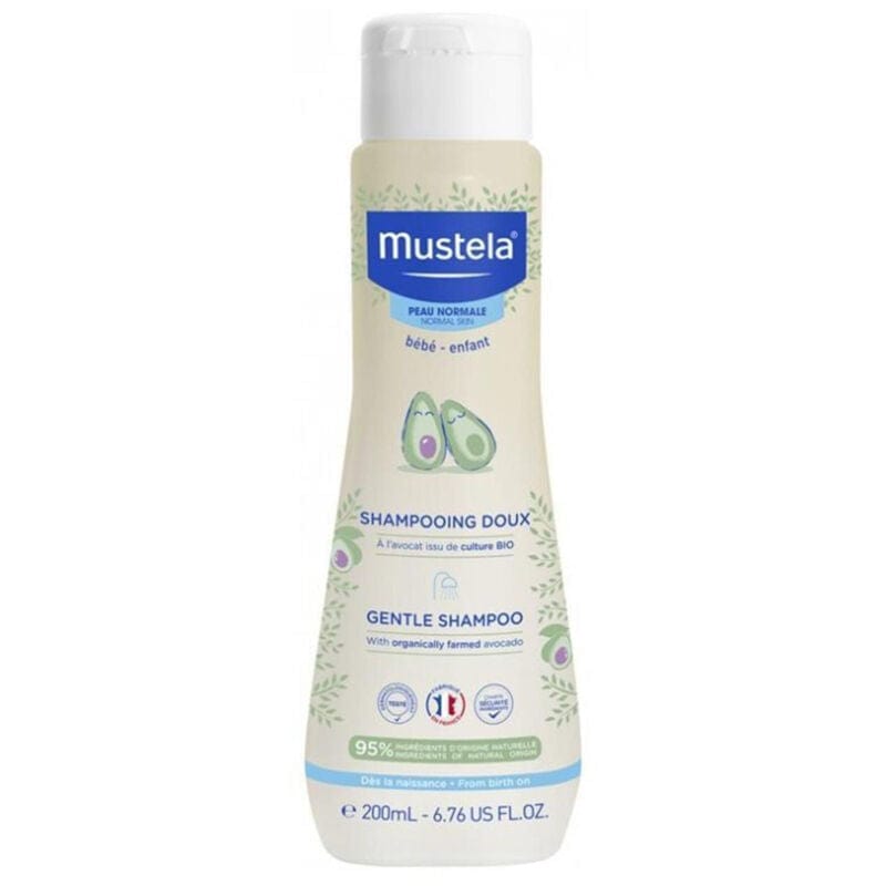 Mustela Gentle Göz Yakmayan Bebek Şampuanı 200ml