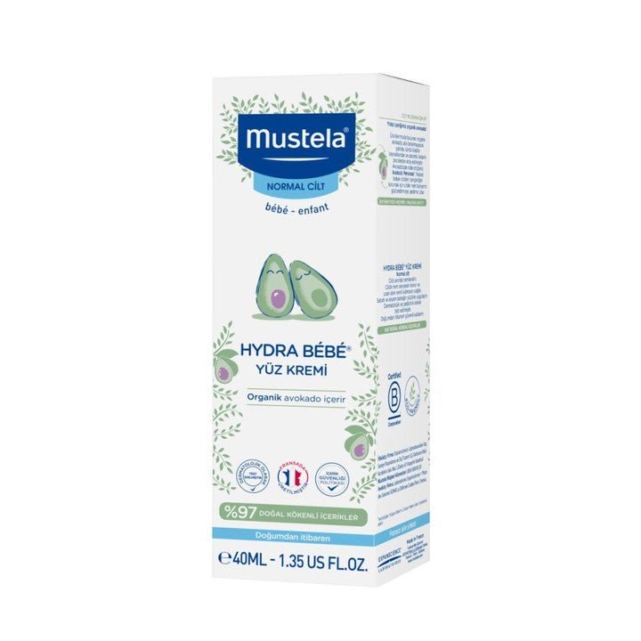 Mustela Hydra Bebe Facial Cream Nemlendirici Yüz Kremi 40 ml