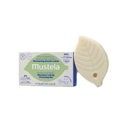 Mustela Shampoo Body Cleansing Bar 75 g
