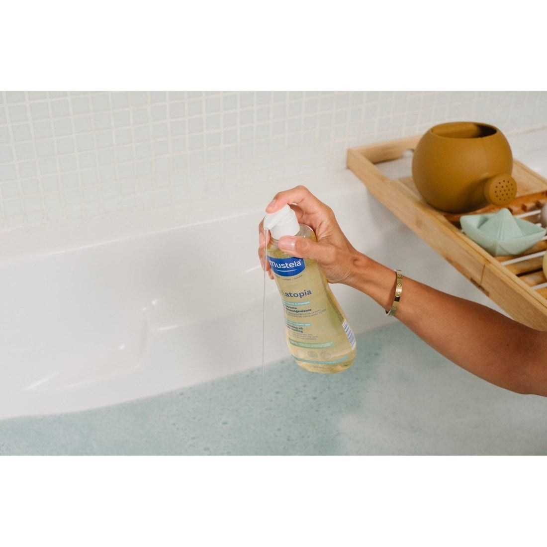 Mustela Stelatopia Cleansing Oil Temizleme Yağı 500 ml