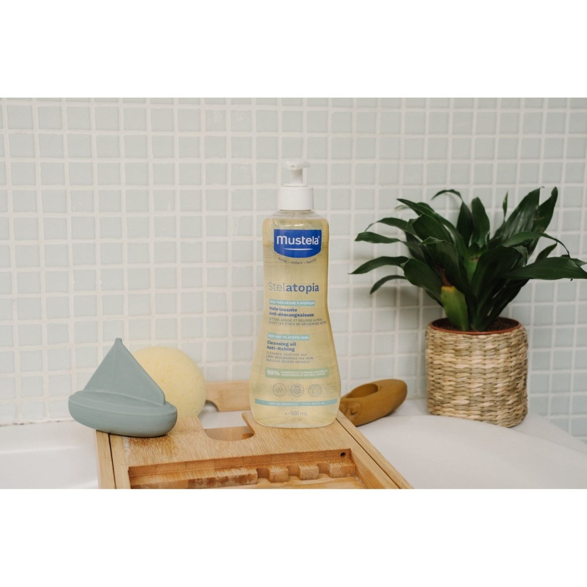 Mustela Stelatopia Cleansing Oil Temizleme Yağı 500 ml