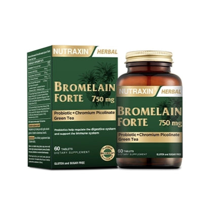 Nutraxin Bromelain Forte 60 Tablet