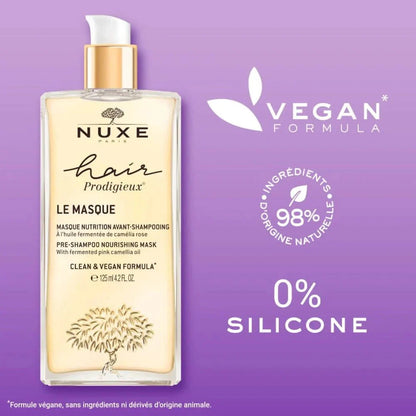 Nuxe Hair Prodigieux Pre Shampoo Nourishing Besleyici Saç Maskesi 125 ml