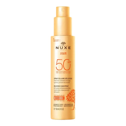 Nuxe Sun Güneş Koruyucu Yüz ve Vücut Sütü Spf 50 150 ml