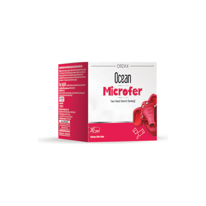 Orzax Ocean Microfer Takviye Edici Gıda 30 Saşe