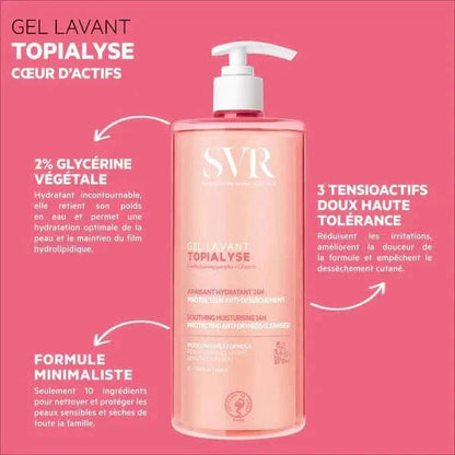 SVR Topialyse Gel Lavant Yüz Yıkama Jeli 400 ml