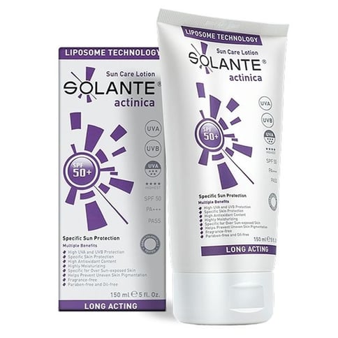 Solante Actinica SPF 50+ Güneş Koruyucu Losyon 150 ml