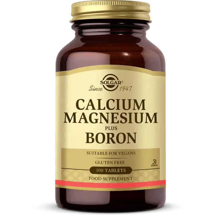 Solgar Calcium Magnesium Plus Boron 100 Tablet