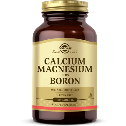 Solgar Calcium Magnesium Plus Boron 100 Tablet