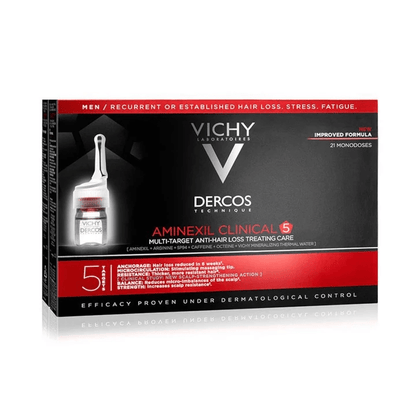 Vichy Dercos Aminexil Clinical 5 Men 21x6 ml Erkeklere Özel Dökülme Önleyici Serum