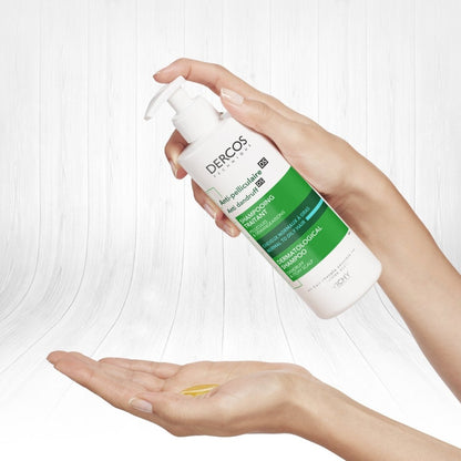 Vichy Dercos Anti Dandruff Normal ve Yağlı Saçlar için Kepek Karşıtı Şampuan 390 ml