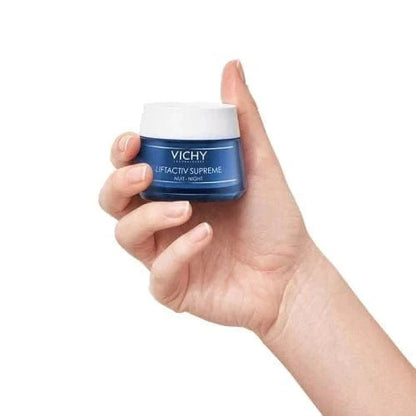 Vichy Liftactiv Supreme Yaşlanma ve Kırışıklık Karşıtı Gece Bakım Kremi 50 ml