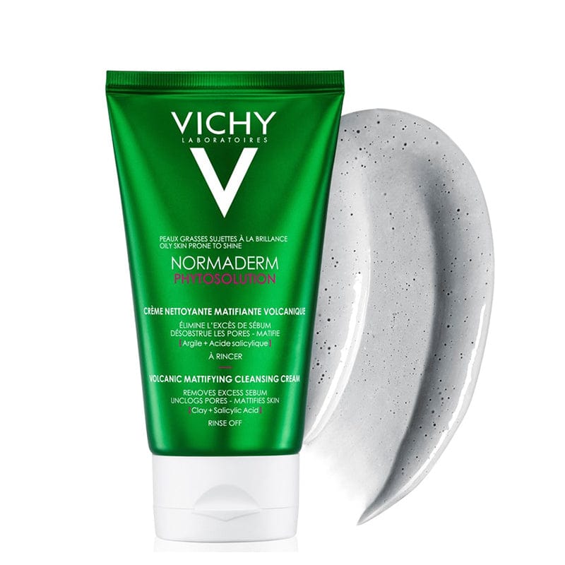 Vichy Normaderm Yağlı Ciltlere Özel Parlama Karşıtı Temizleyici 125ml