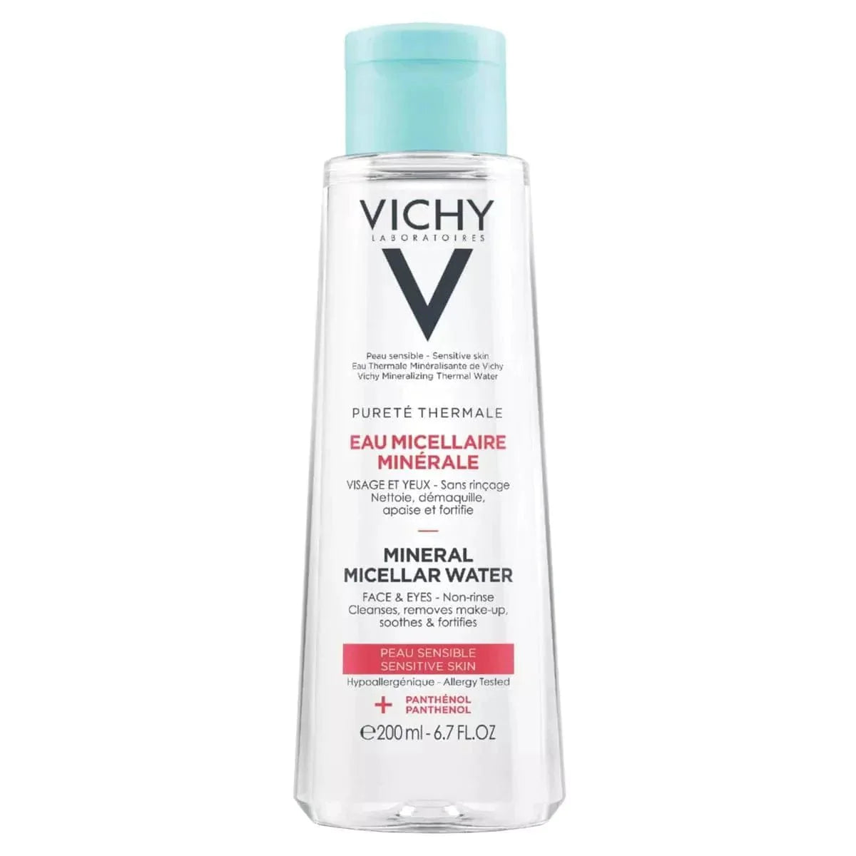 Vichy Purete Thermale Yüz ve Göz Çevresi için Mineral Misel Su 200 ml