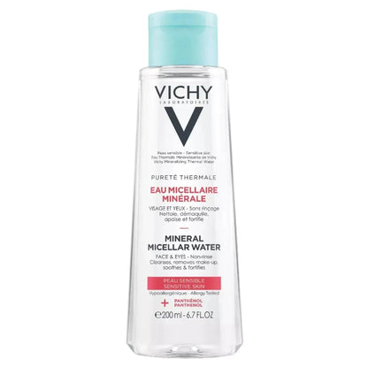 Vichy Purete Thermale Yüz ve Göz Çevresi için Mineral Misel Su 200 ml